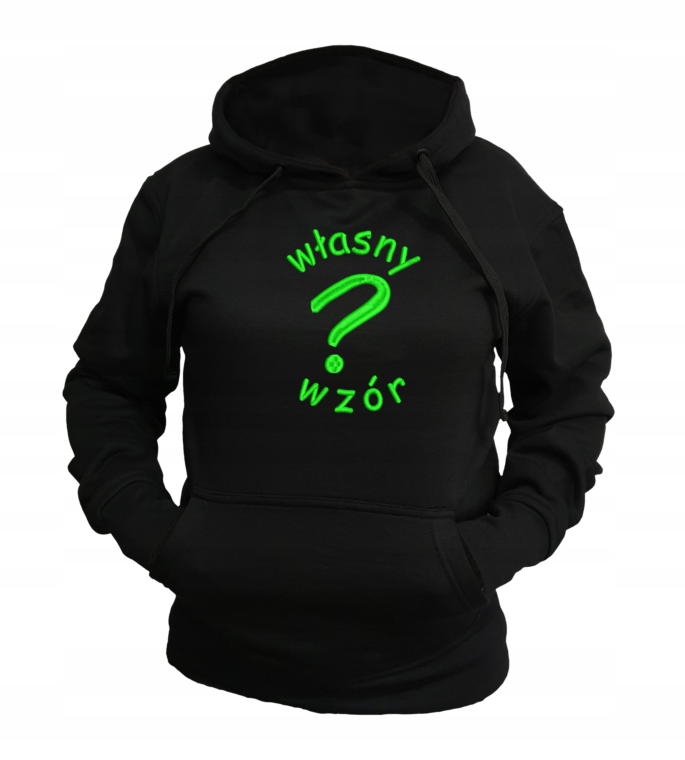 

Bluza damska z kapturem kangurka własny haft logo