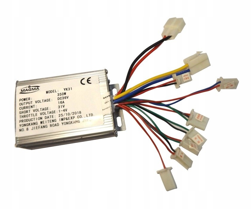 

Sterownik do hulajnogi elektrycznej quada 36V 350W