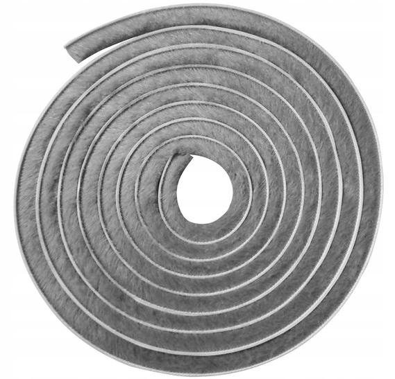 SZCZOTKA PRZECIWKURZOWA Z KLEJEM 6,9x12MM DO SZAFY 20mb