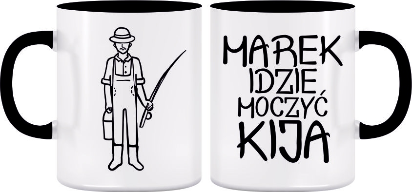 

Kubek Wędkarza Wędkarz Idzie Moczyć Kija Imię #4