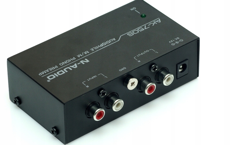 PRZEDWZMACNIACZ GRAMOFONOWY AK-750S Sterowanie manualne