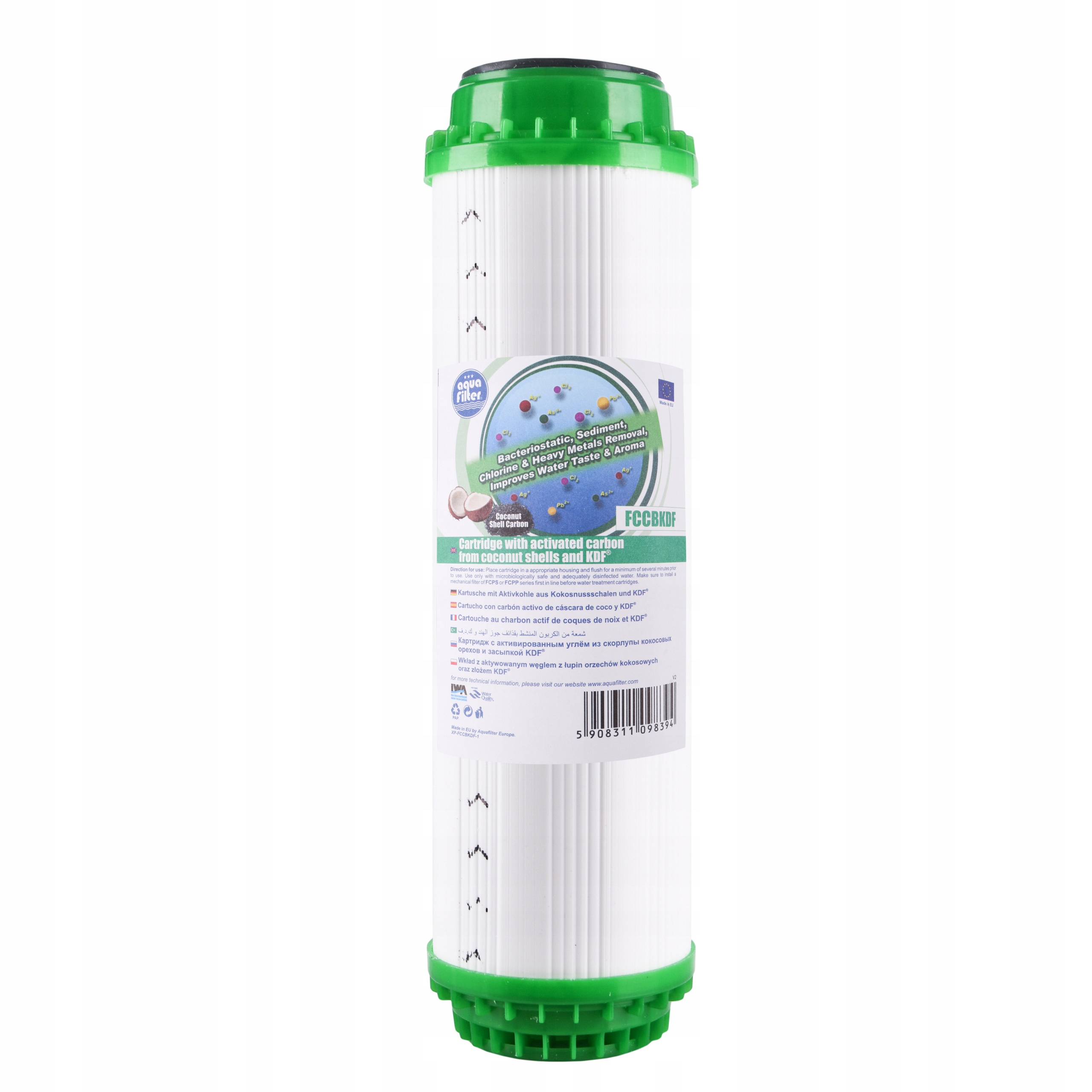 KOMPLET WKŁADÓW FILTR 3 STOPNIOWY CHLOR SMAK WODY Model KPL FCPS5 FCCBHD FCBKDF