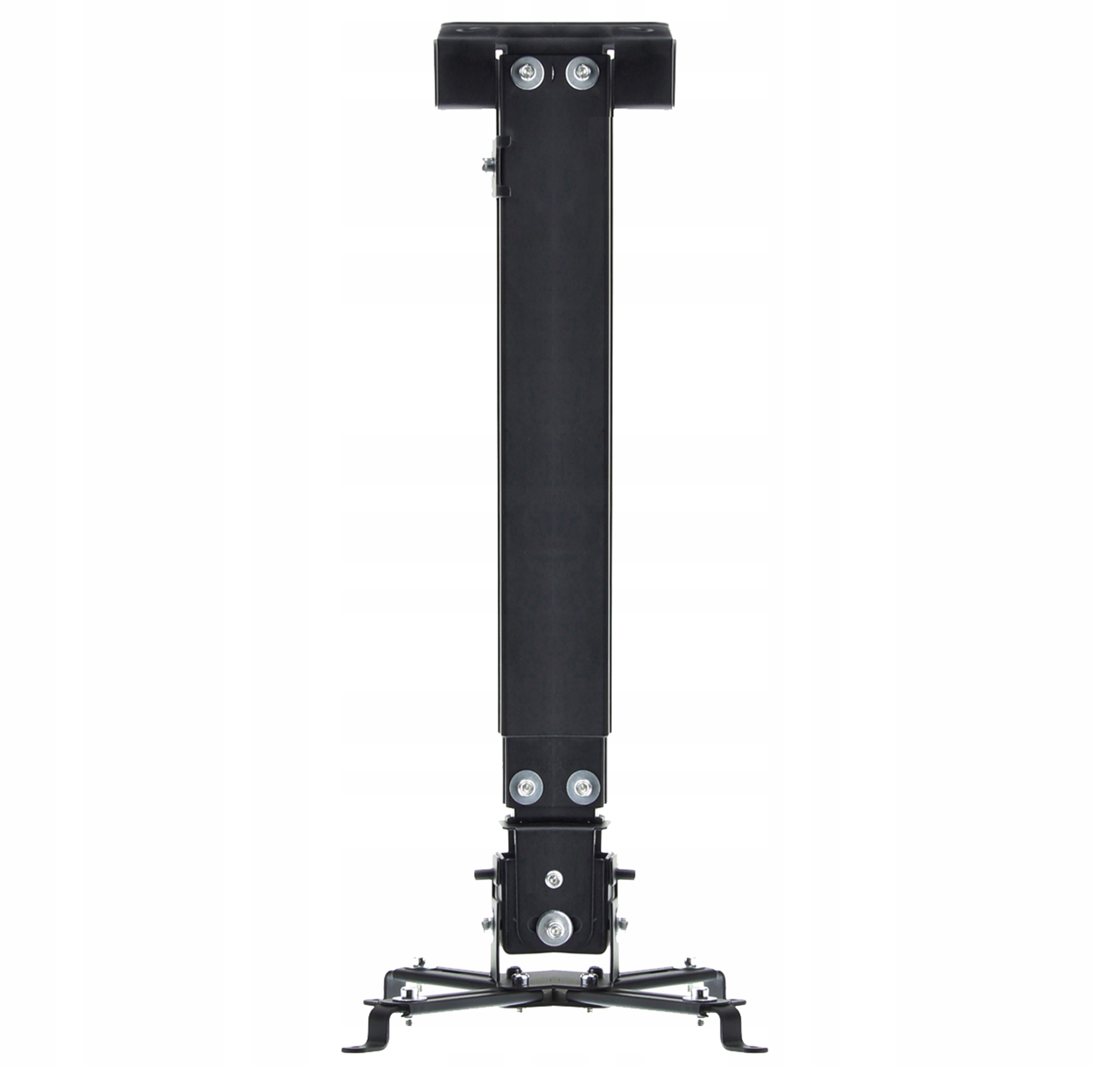 UCHWYT WIESZAK DO PROJEKTORA SUFITOWY ŚCIENNY 3w1 Kolor czarny