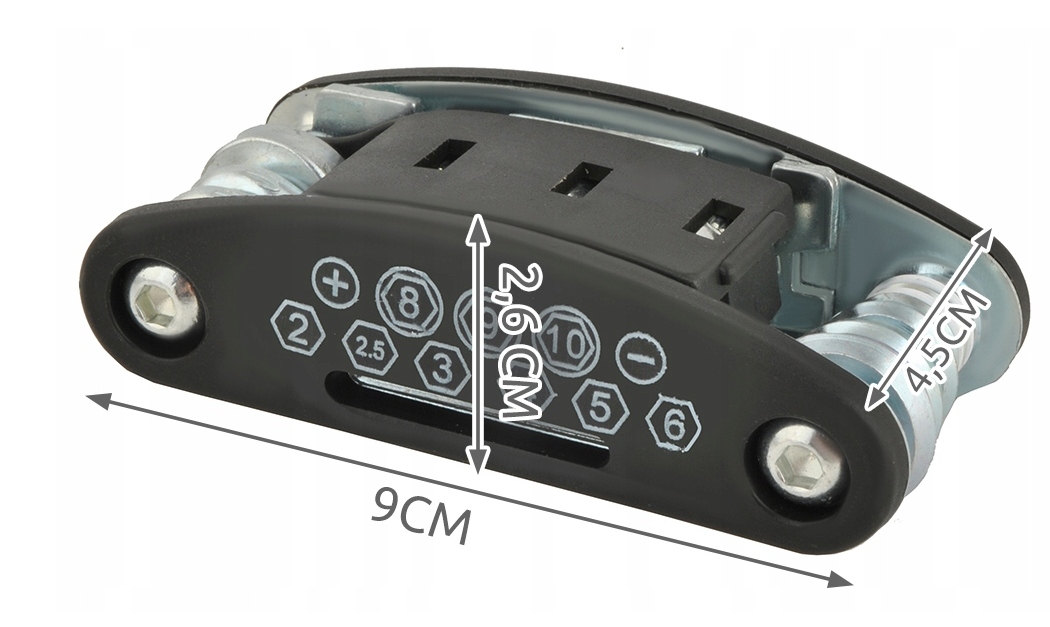 ZESTAW KLUCZY ROWEROWYCH ROWERU IMBUS KLUCZ EAN (GTIN) 6993577078371