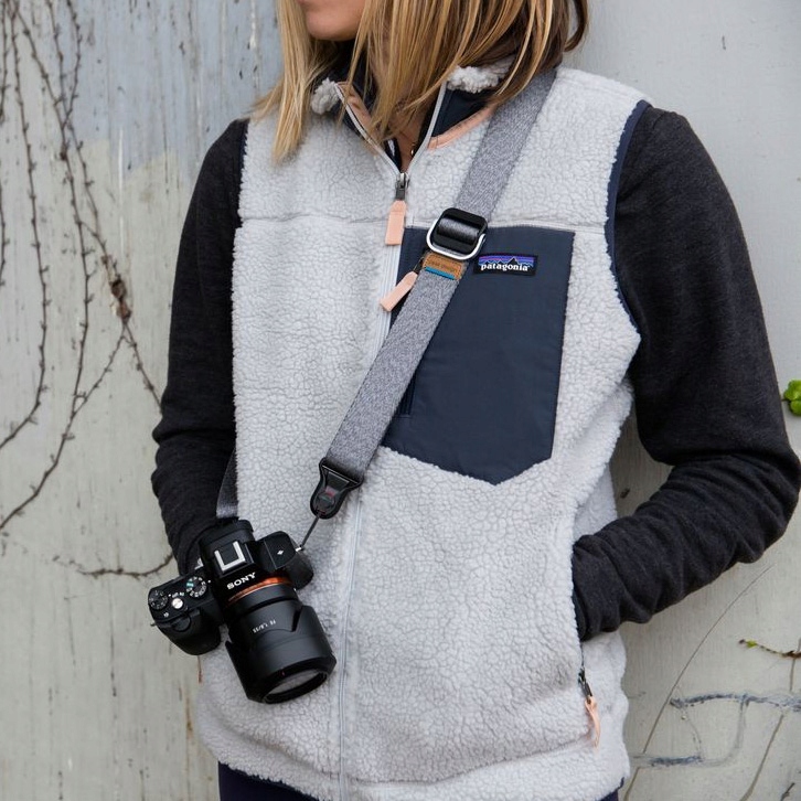 Pasek Peak Design Slide Lite na szyję ramię do aparatu Ash Popielaty v3 Pasek/smycz pasek