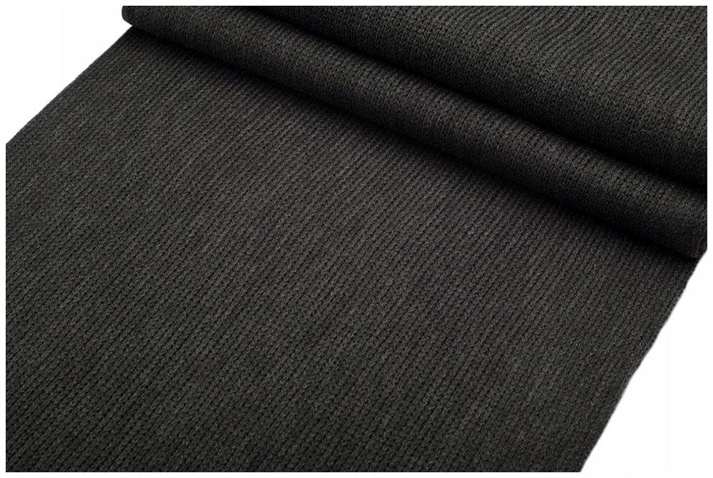 

Gładki Szalik Szal Długi 190x30 Męski Grafit AF56