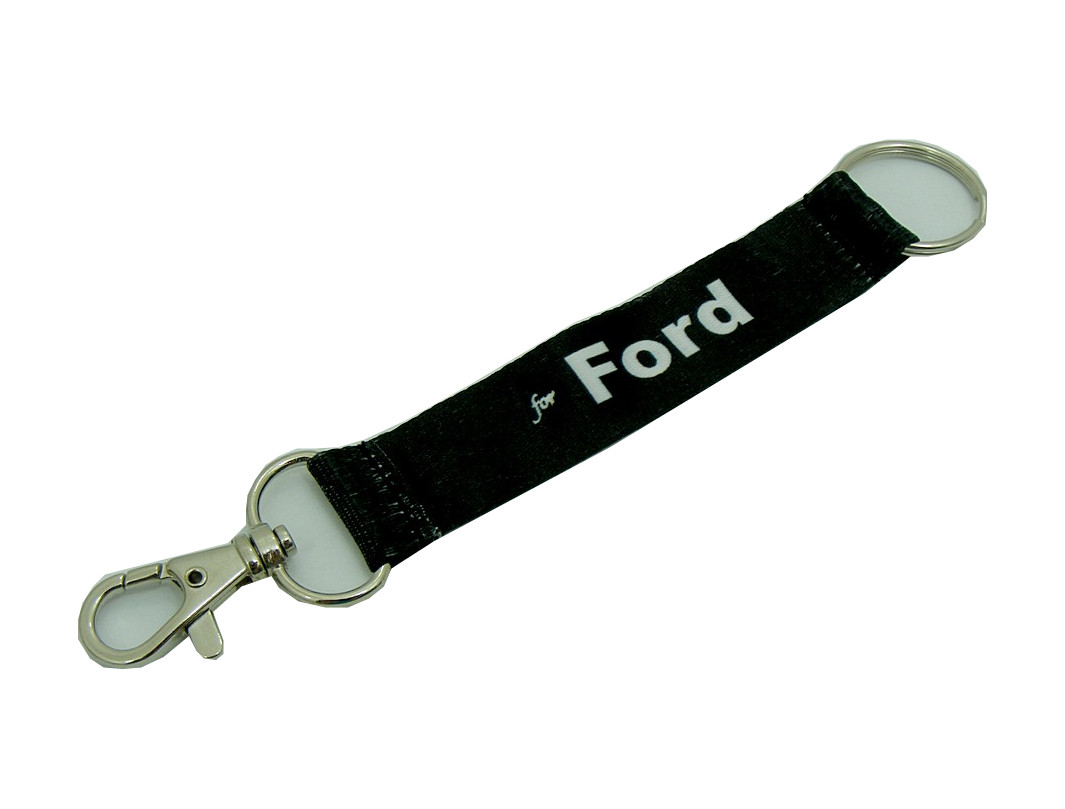 

Smycz Brelok Ford czarny + napis szer 20mm dł 15cm