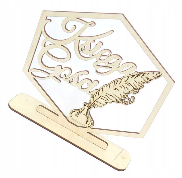 Księga Gości OZDOBA DEKOR NA STÓŁ ŚLUB WESELE DT6 Kod producenta DT6