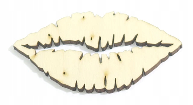 

Decoupage Ozdoba Dekor Usta Buziak Ze Sklejki XE67