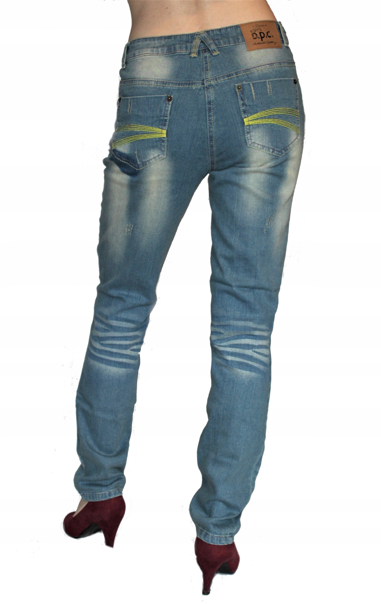 

Bonprix nowe Straight spodnie Denim 164 S / M Reg