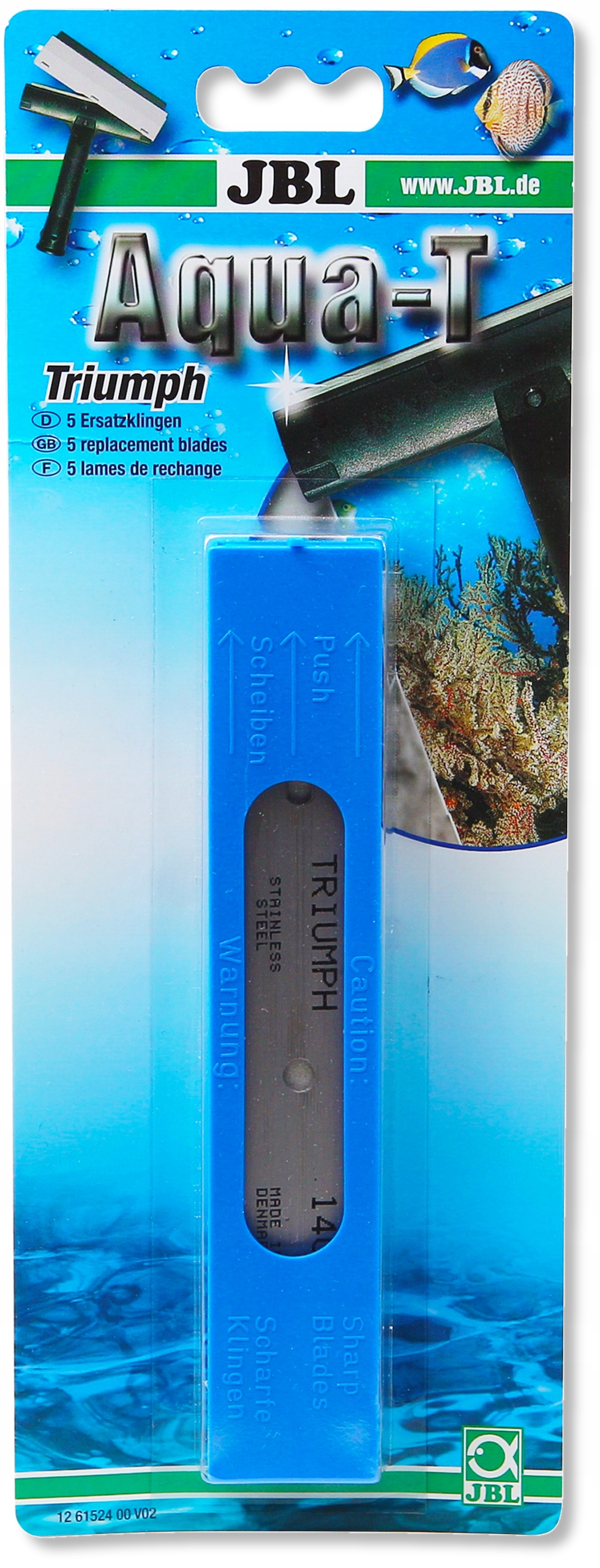 Levně Jbl Aqua-T Triumph náhradní břity 5 ks