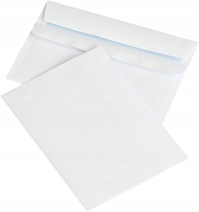 

Koperty C6 Białe Samoklejące 1000 Szt papier 70g