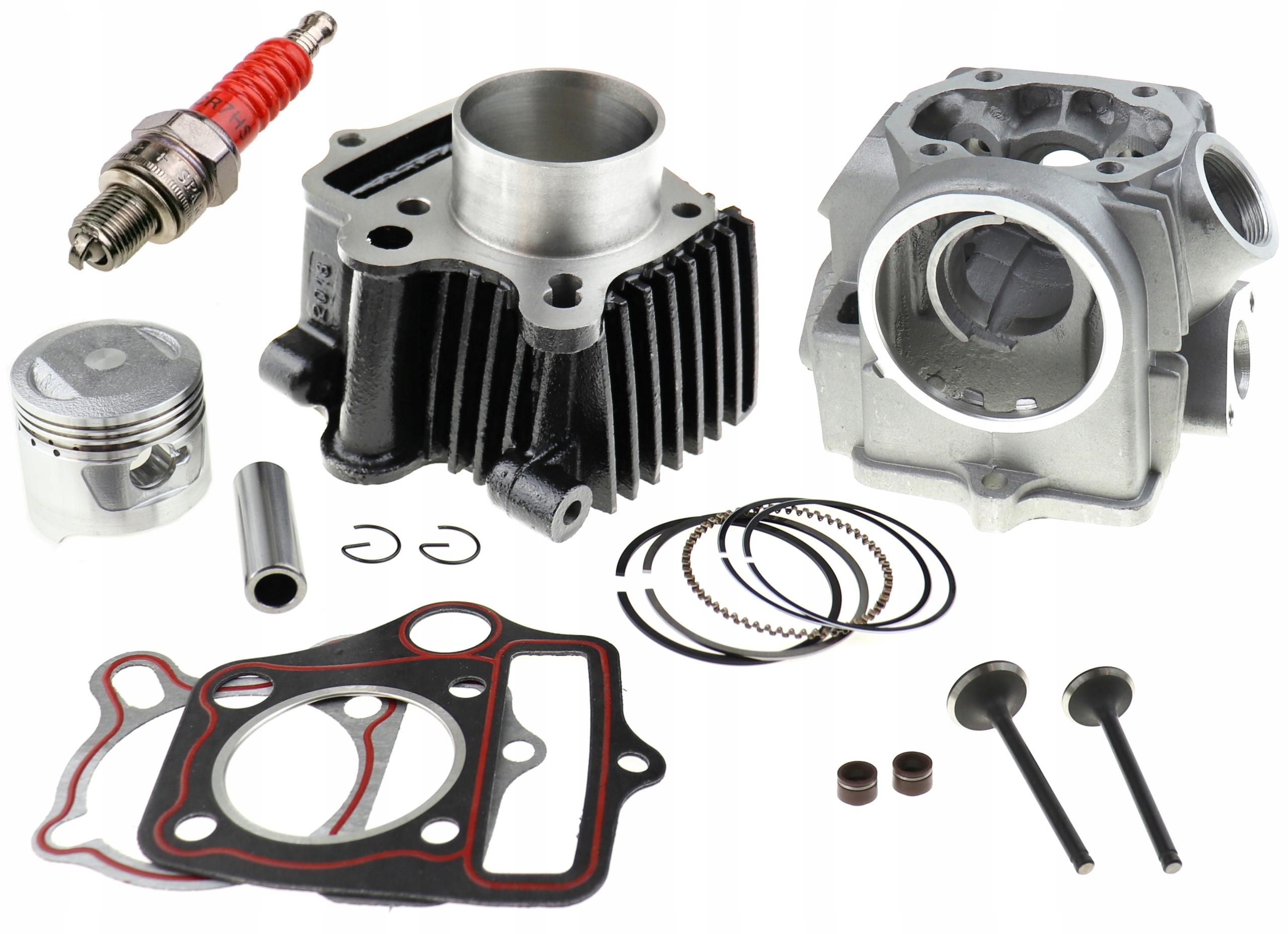 

Cylinder Głowica 80 zestaw 72ccm 139FMB Pro50 ws50
