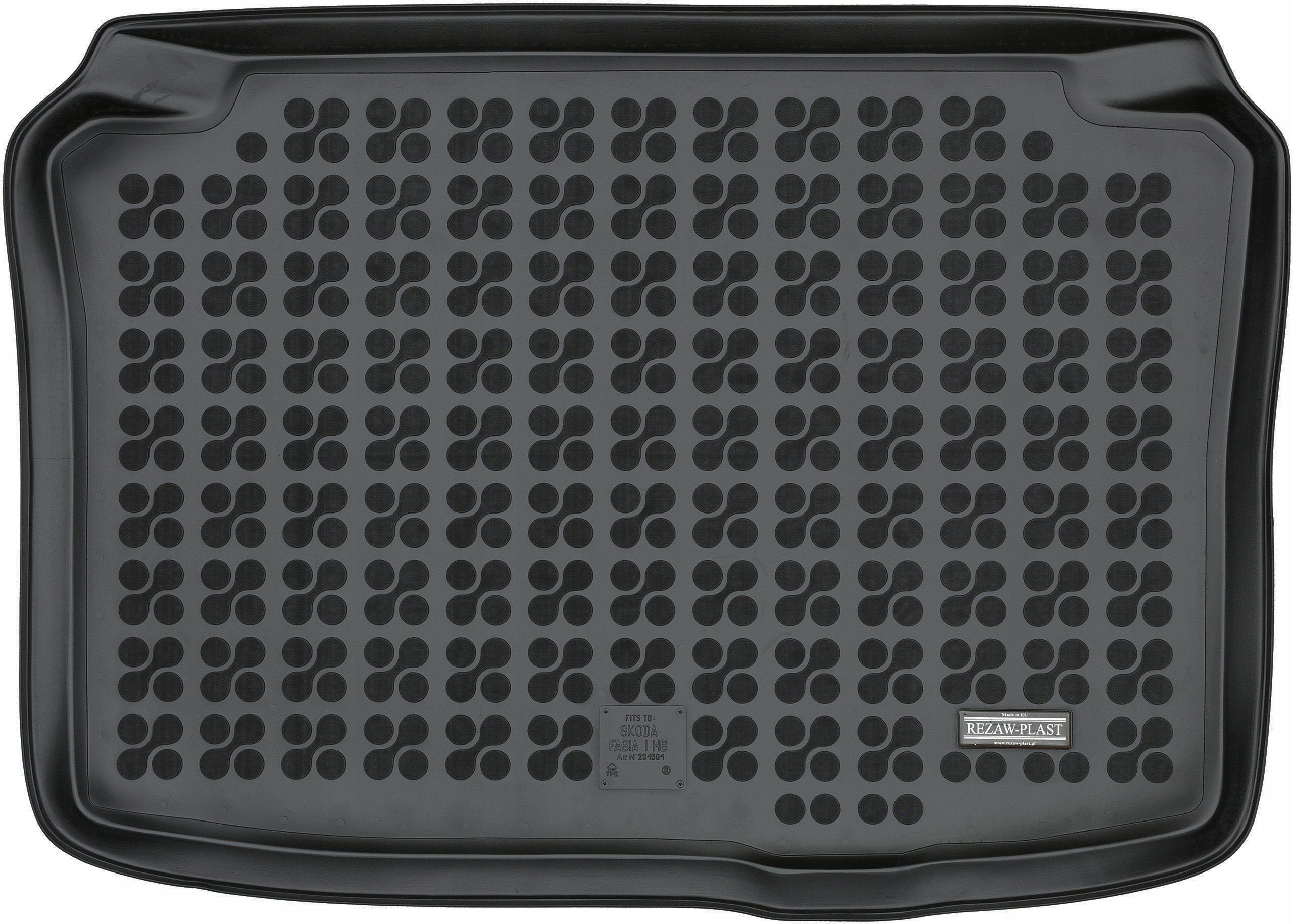 

Skoda Fabia I Hb 1999-2007 Gumowa mata bagażnika