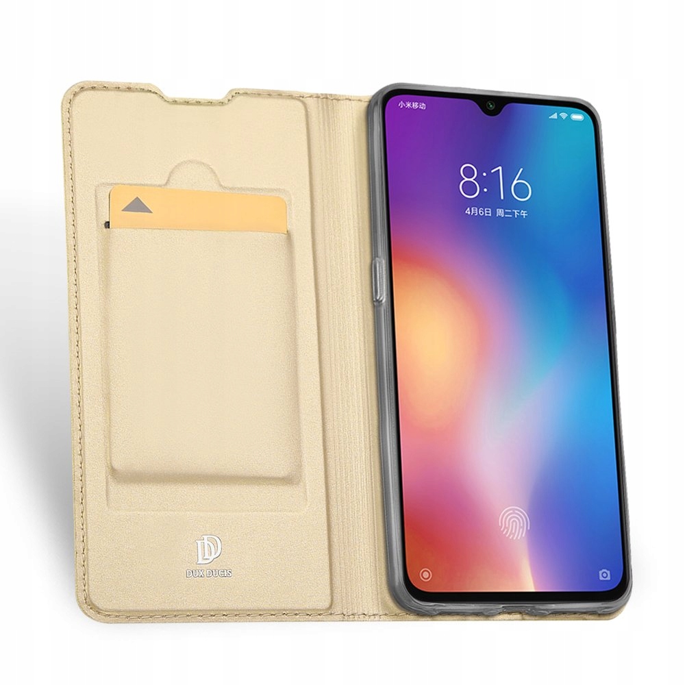 

Dux Ducis Etui z klapką Xiaomi Mi 9 Złote