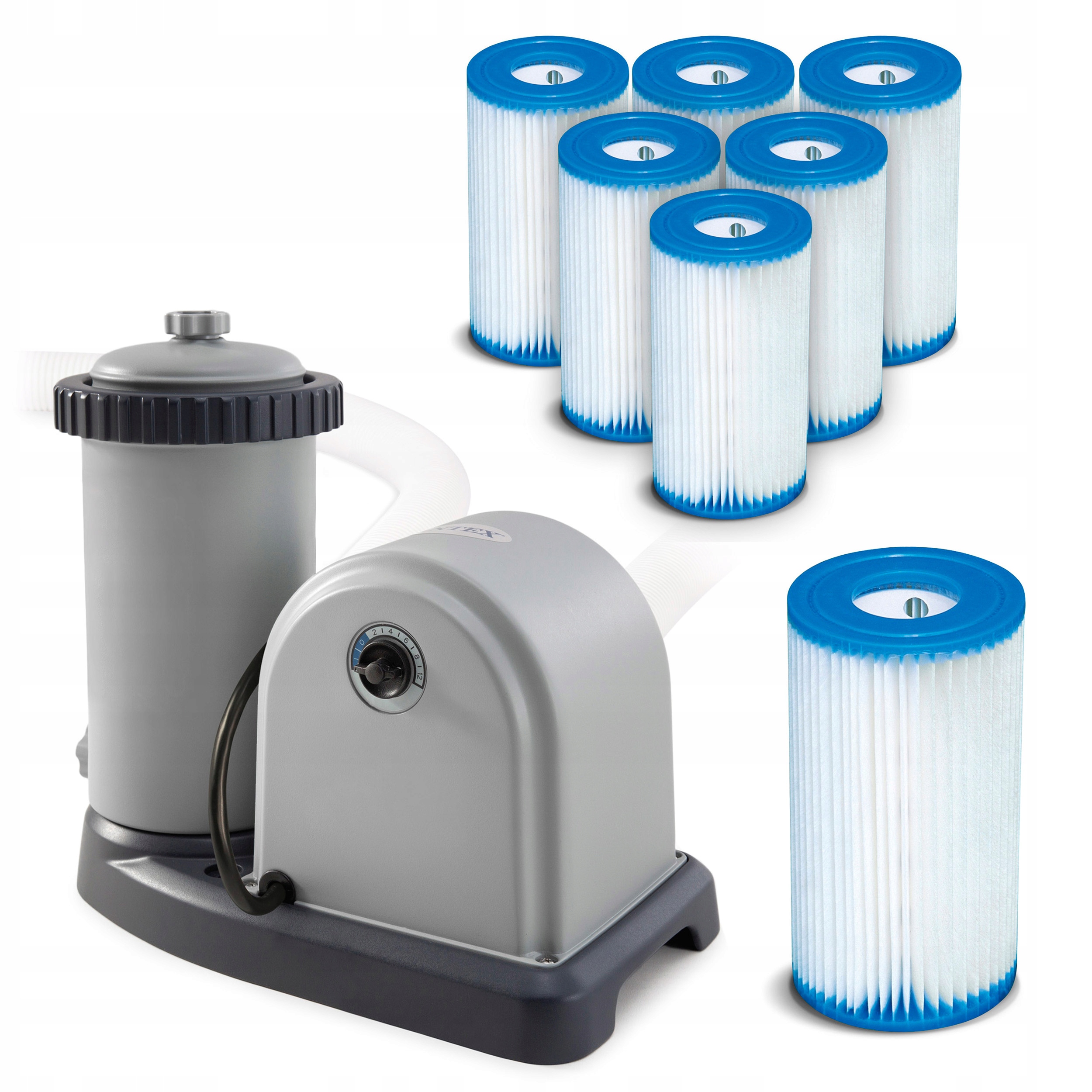 

Pompa Filtrująca 5678l/h 7 filtrów Intex 28636