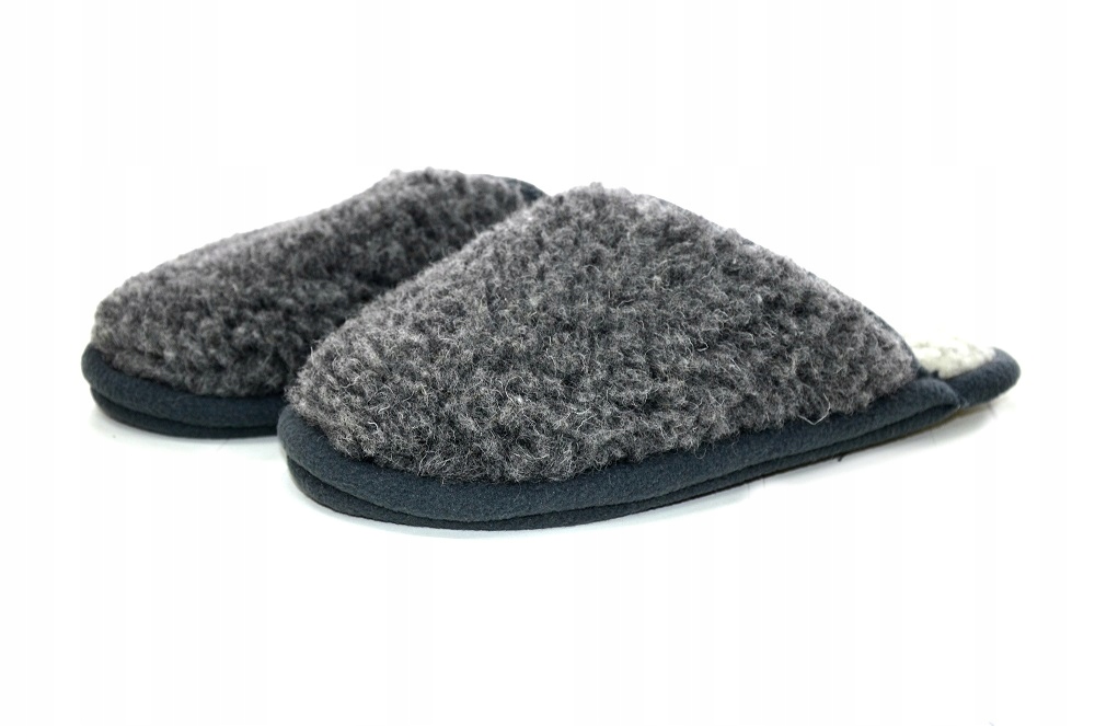 Laczki wełniane ANTYPOŚLIZG bambosze R 40 Kapcie Marka inna