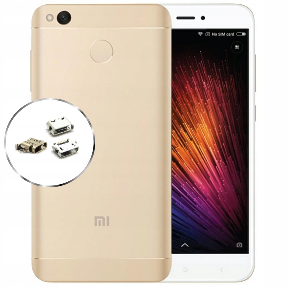 

Gniazdo ładowania Xiaomi Redmi 4X Naprawa Wymiana