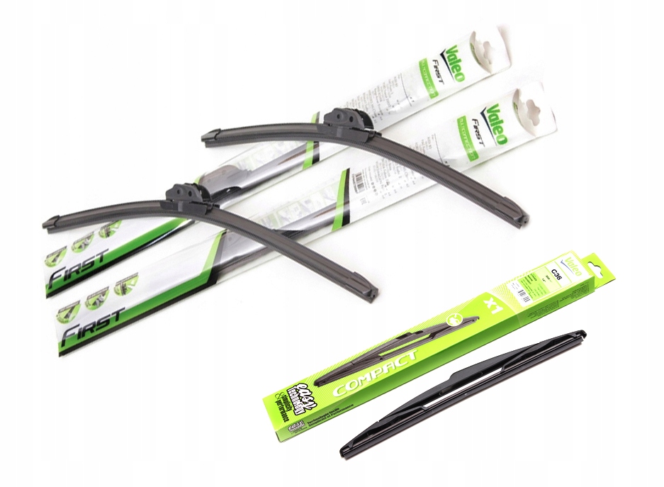 Дворники VALEO передние и задние FORD Tourneo Courier