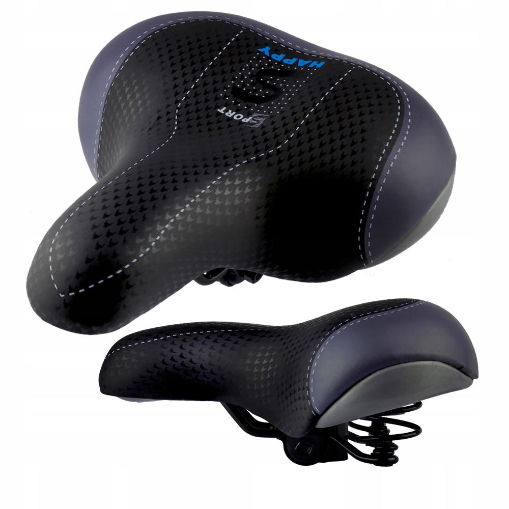 

Miękkie Siodełko rowerowe na sprężynach Happy City