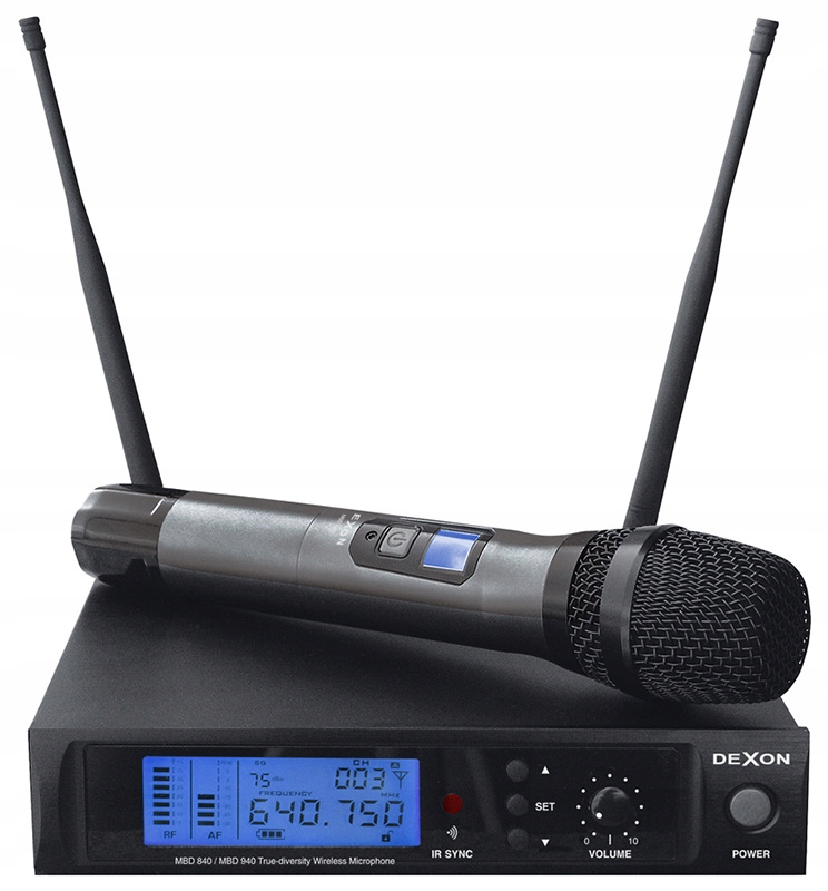 Bezdrôtový ručný mikrofón Mbd 840
