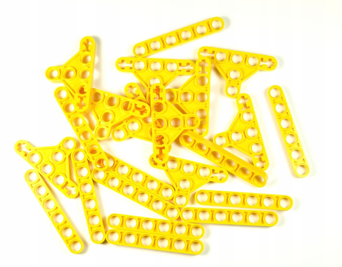 

Cienkie Belki 22 szt. Żółte Lego Technic