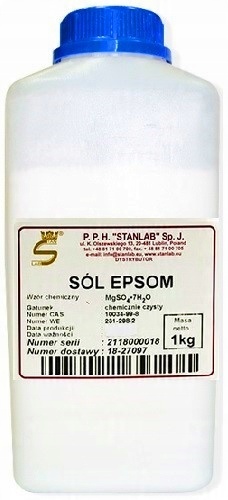 

Siarczan Magnezu Sól Gorzka Epsom Stan Lab 1kg