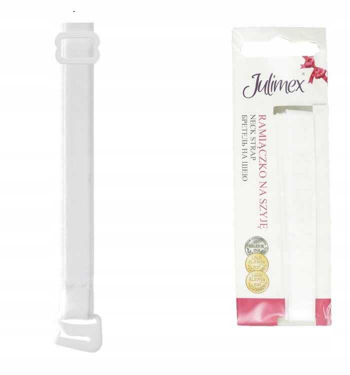 

Julimex Ramiączko Na Szyję RB-07 szer 10mm Biały