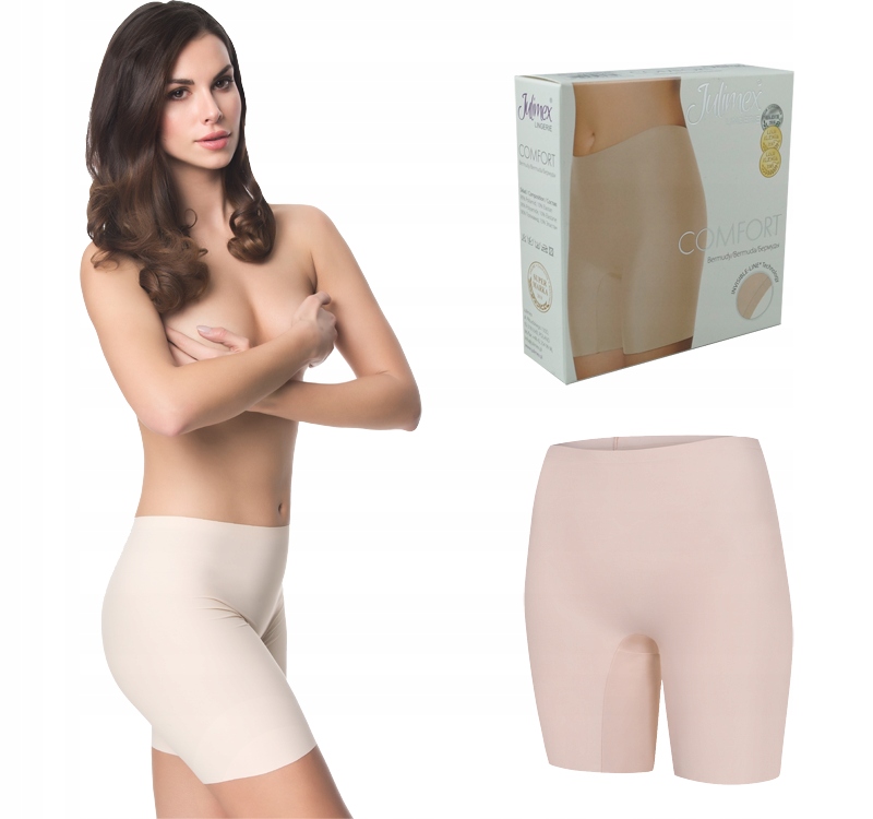 BERMUDY WYGŁADZAJĄCE bezszwowe JULIMEX COMFORT L