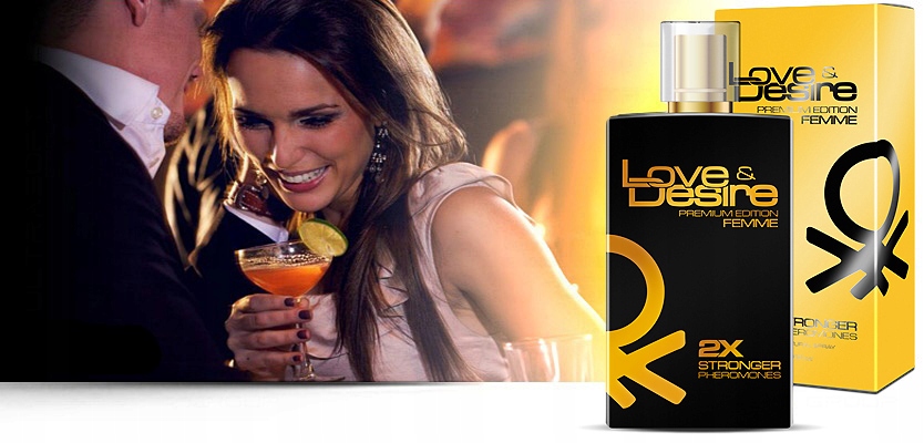 LOVE DESIRE PREMIUM ŽENSKI PARFUM S FEROMONIMA Stanje embalaže je original