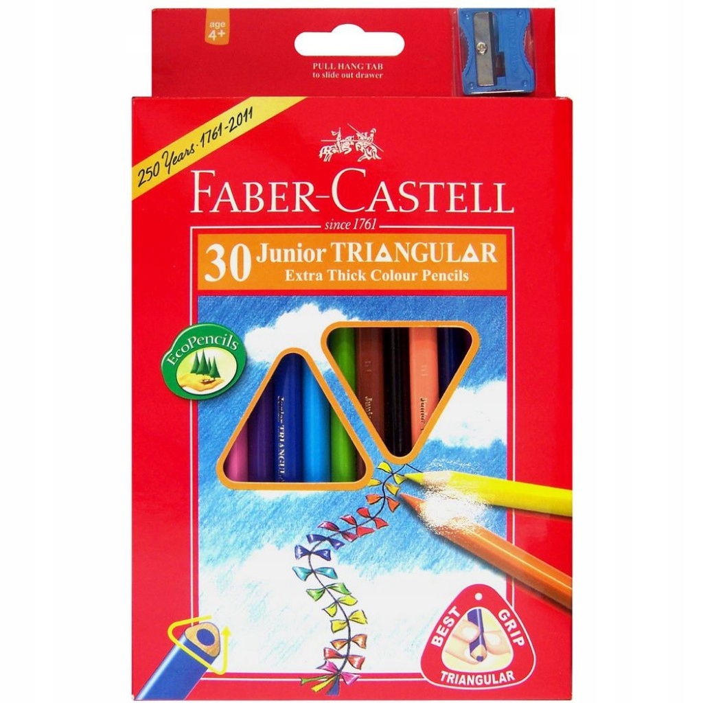 

Faber Castell Junior Grip Kredki Ołówkowe 30 Kol.