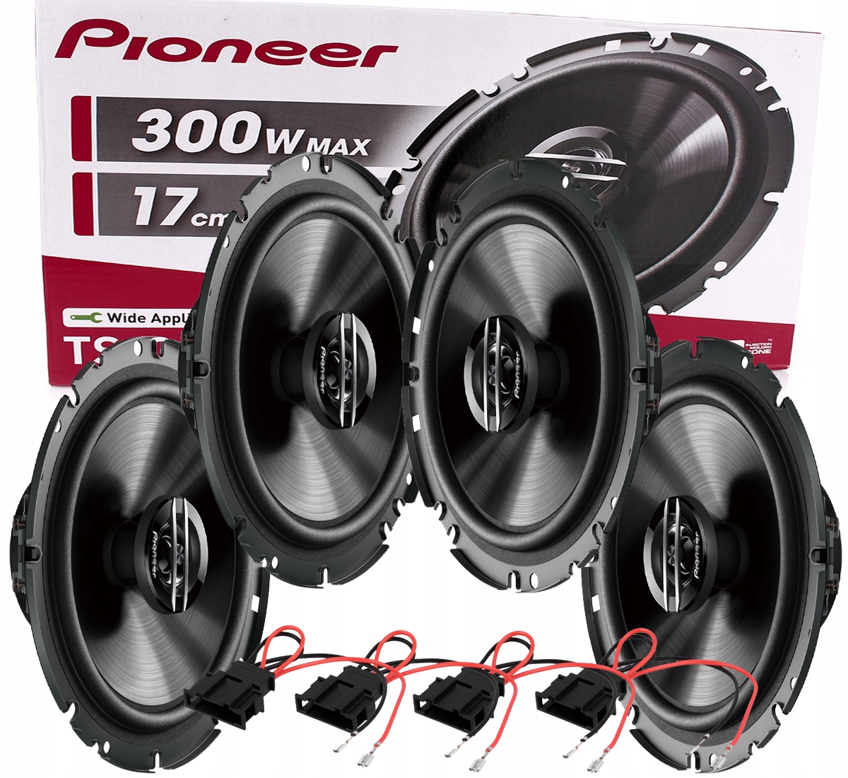 PIONEER КОЛОНКИ ДВУСТОРОННИЕ VW PASSAT B5 ПЕРЕД ЗАД фото 1