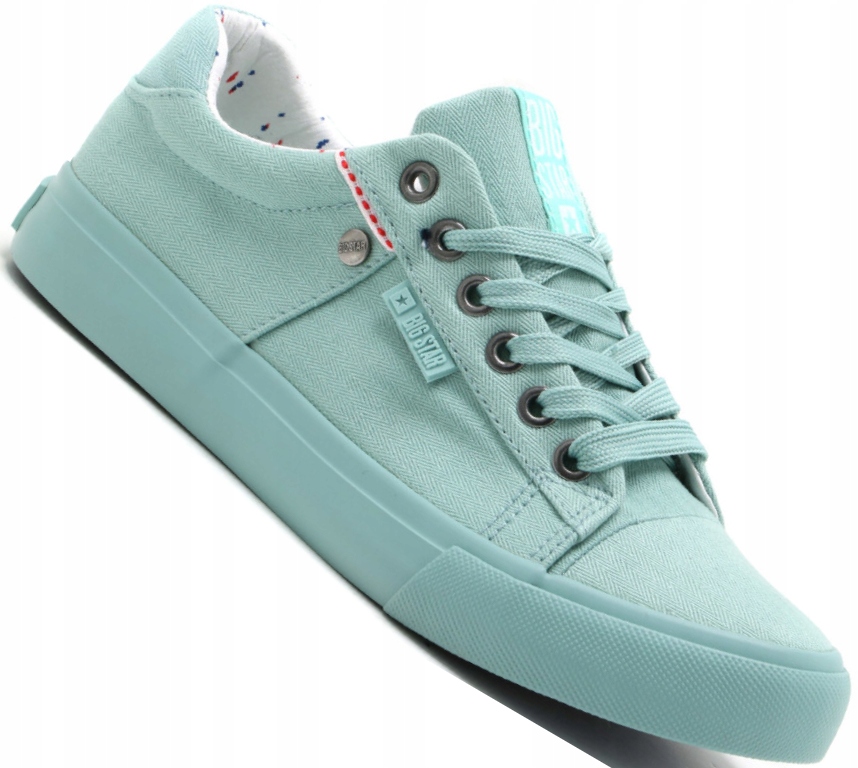 

Buty Trampki damskie Big Star DD274039 Zielone