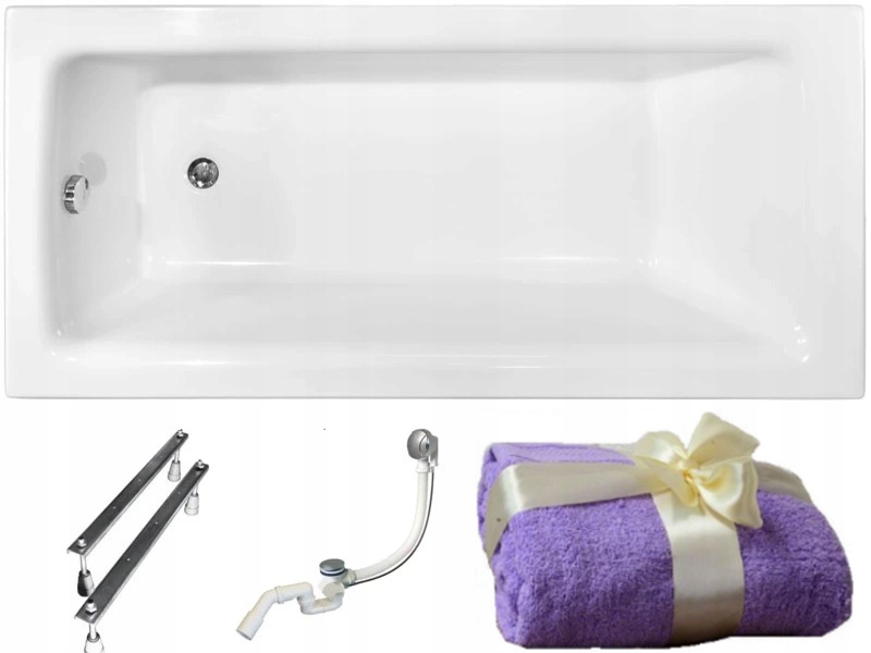 

Besco Talia Wanna Akrylowa 110x70 + Syfon Automat