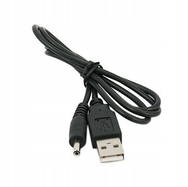 

Kabel zasilający Ładowarka Usb DC 3,5mm 5V