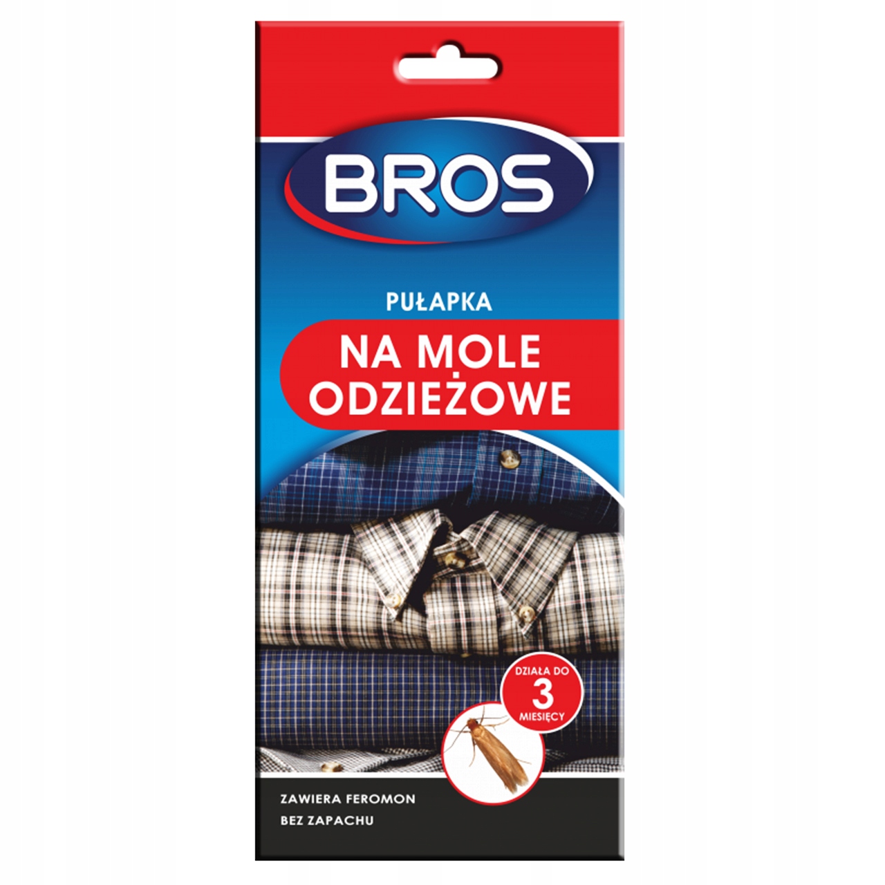 

Bros mocna feromonowa pułapka na Mole Odzieżowe