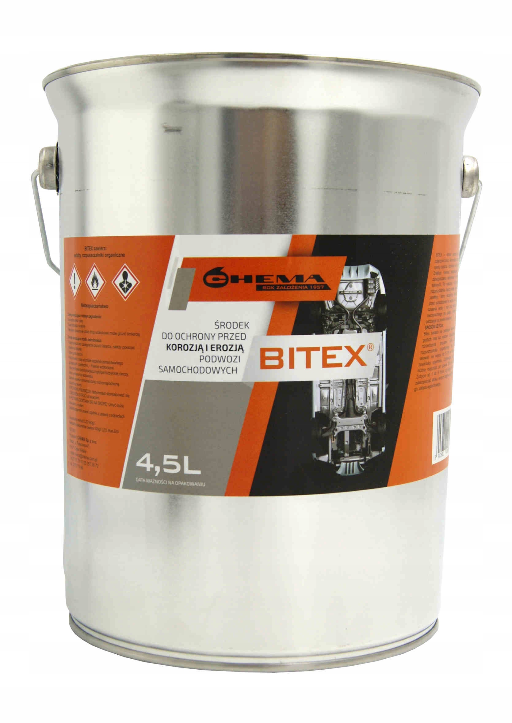 

Bitex 4,5L Środek Konserwacji Podwozia Na Pędzel