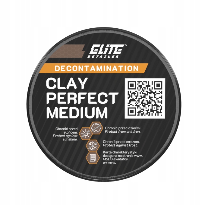 ELITE DETAILER _ CLAY PERFECT MEDIUM 100G GLINKA DO USUWANIA ZANIECZYSZCZEŃ