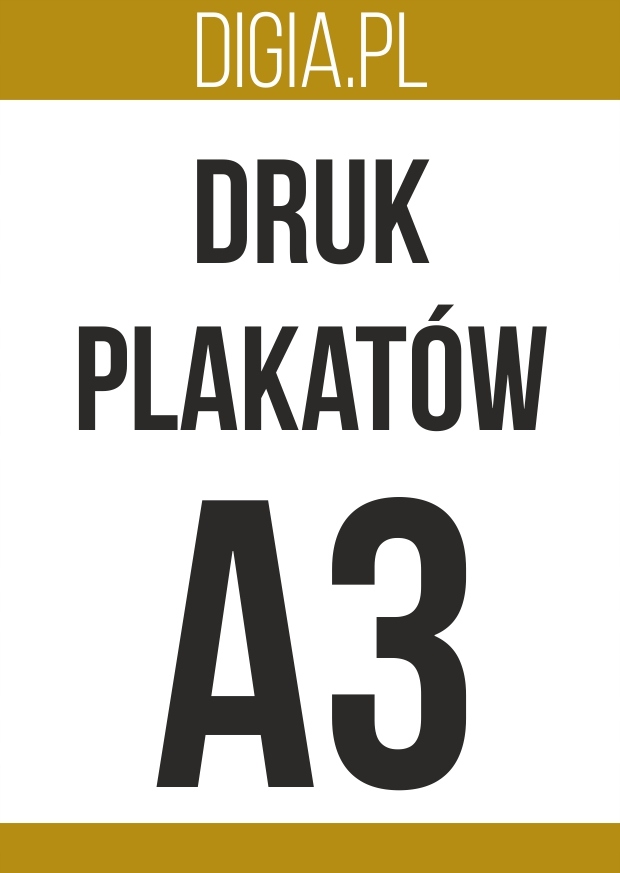 Plakat plakaty ulotki warszawa A3 (A4 A5 A6 B5 B6)