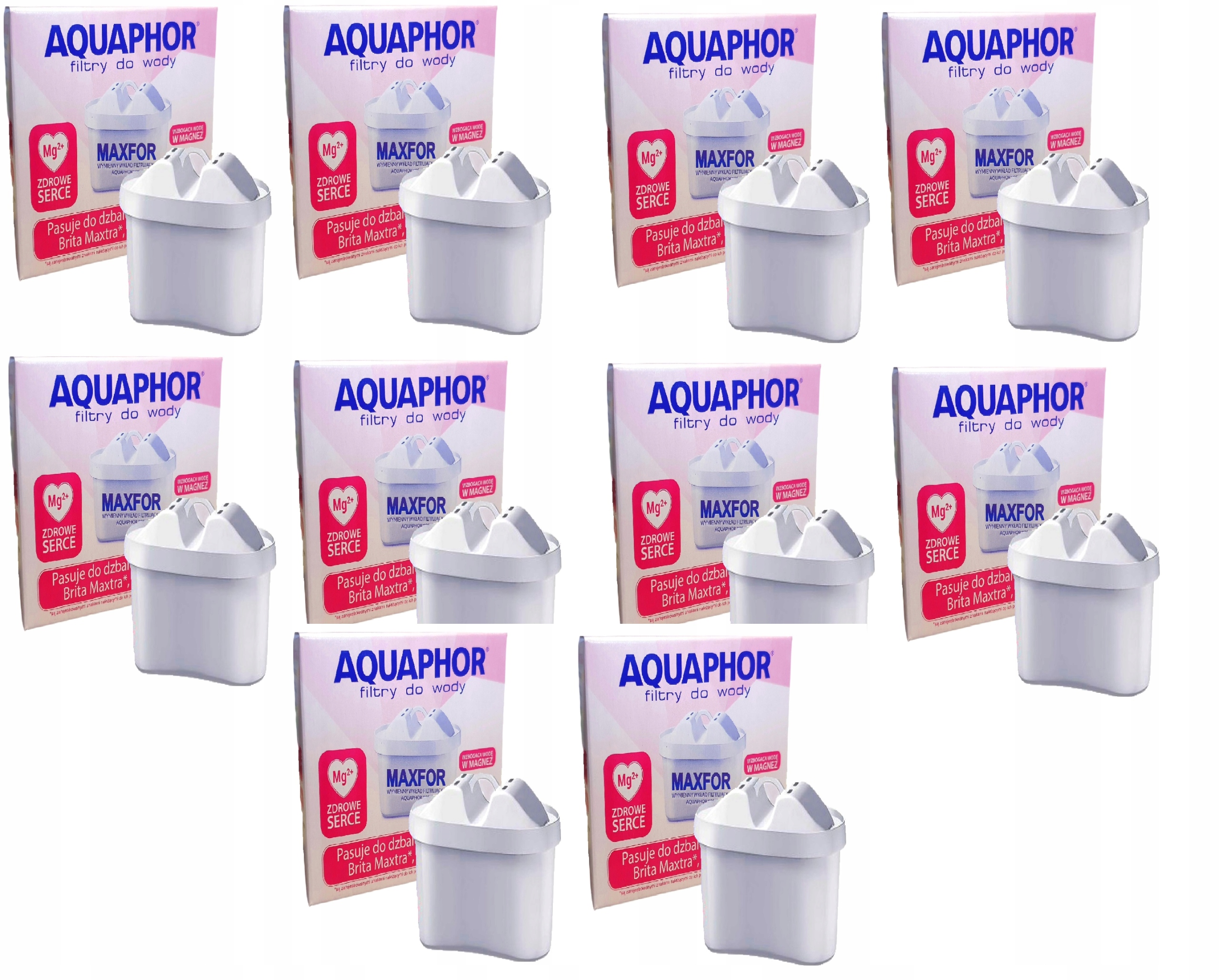

10 x Filtr Do Wody Wkład Aquaphor Maxfor B25 MG2