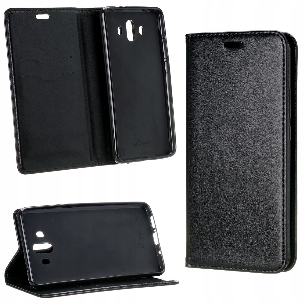 

Etui skóra Magnet + Szkło 9H Huawei Mate 10