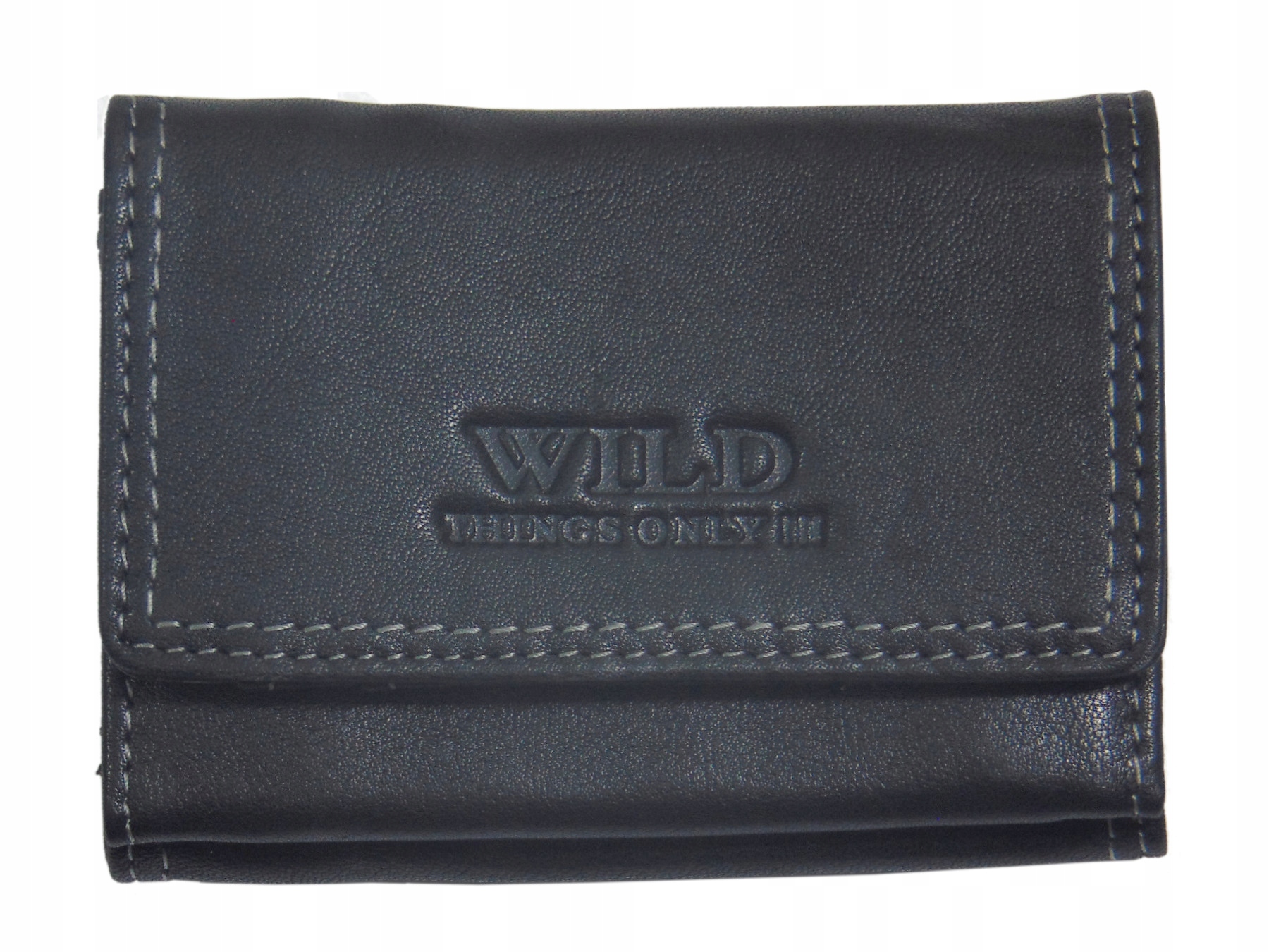 

Mały portfelik skórzana portmonetka męski, damski