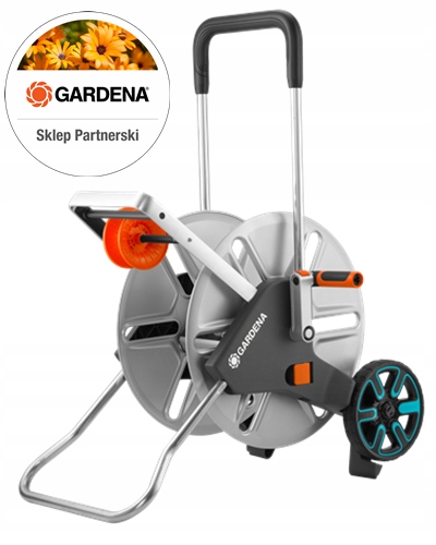 18550 Gardena Wózek Na Wąż Aquaroll L Easy Metal