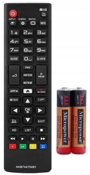 

Pilot Do Telewizora Tv Lg Smart LCD/LED/4K/UHD