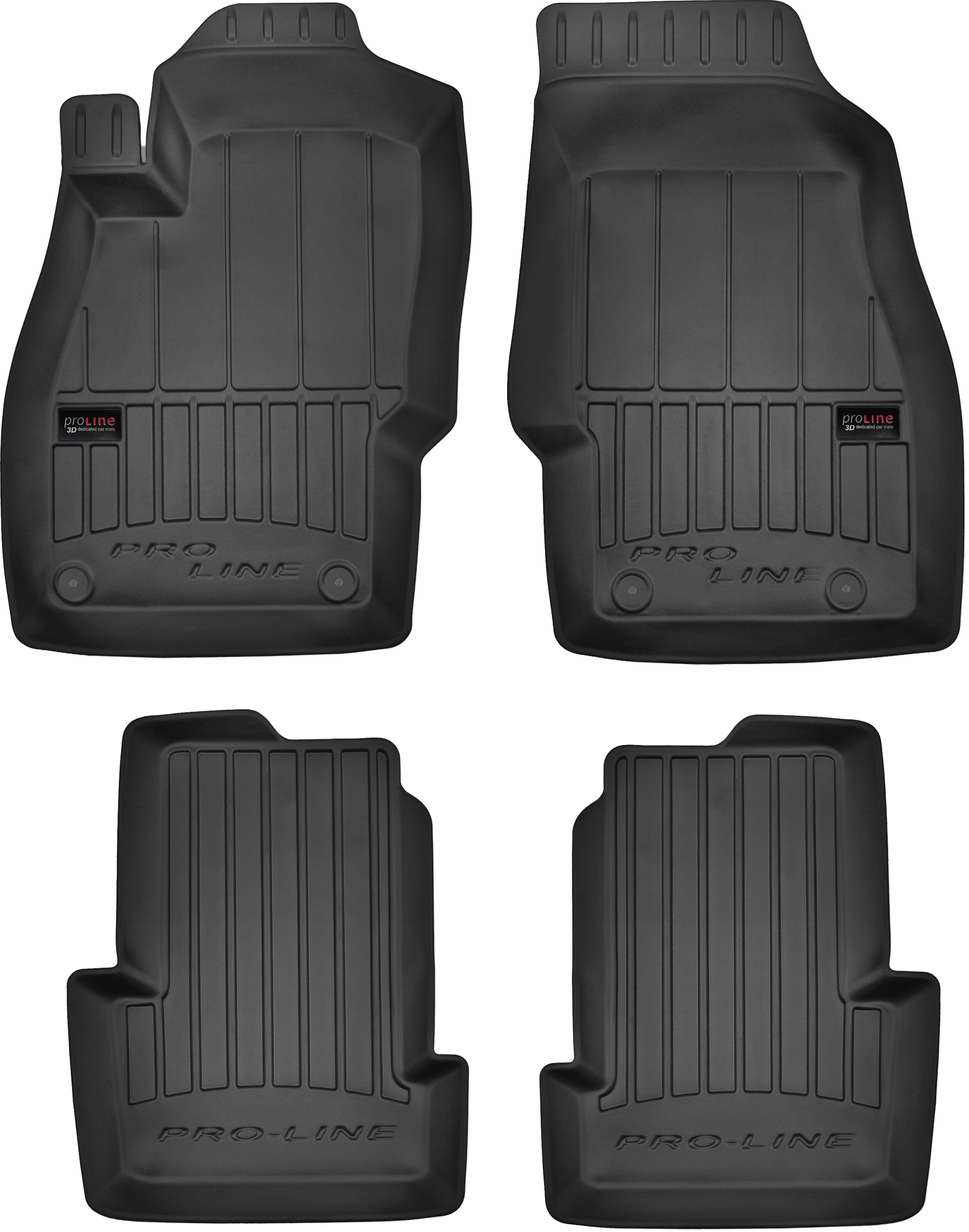 Koberce Frogum gumové 4 ks