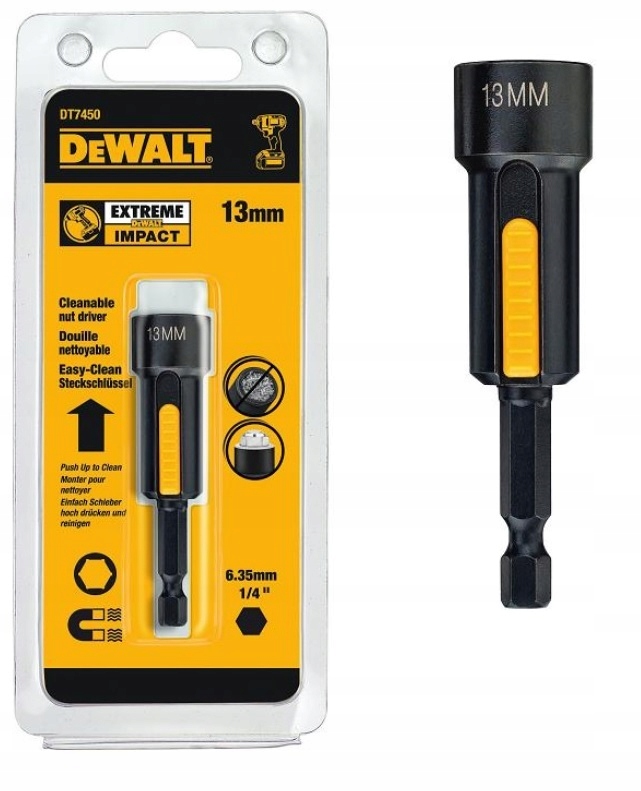 

DeWALT DT7450 nasadka udarowa magnetyczna 13mm