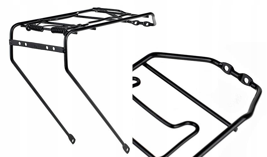 

Bagażnik 28" Rowerowy Czarny 10KG Uniwersalny