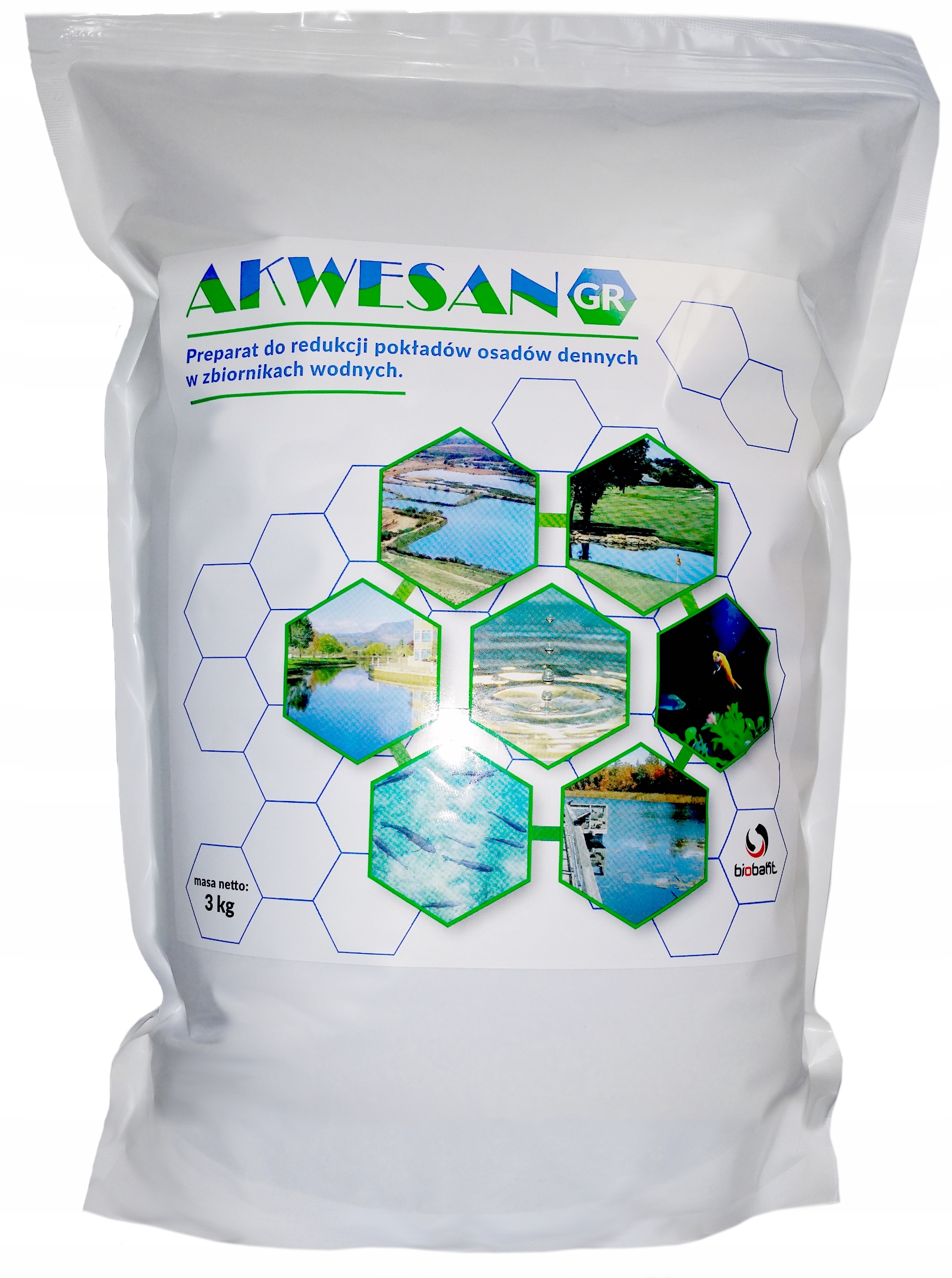 Akwesan Gr, Granulát Do Jezírek Osady 3 kg