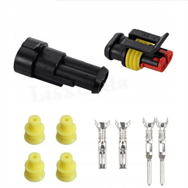 

Złącze hermetyczne konektor superseal 2-pin Lpg