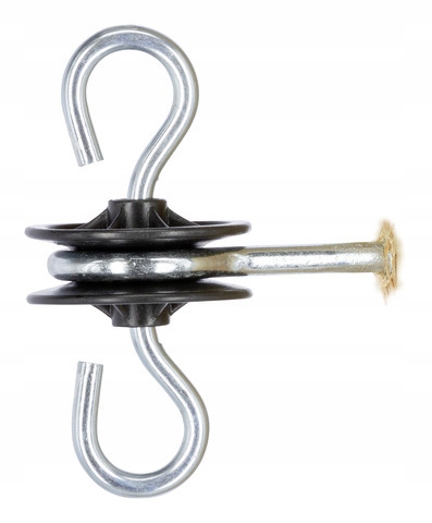 PASTUCH ZESTAW BRAMOWY UCHWYT, SPRĘŻYNA, IZOLATORY EAN (GTIN) 4018653003602